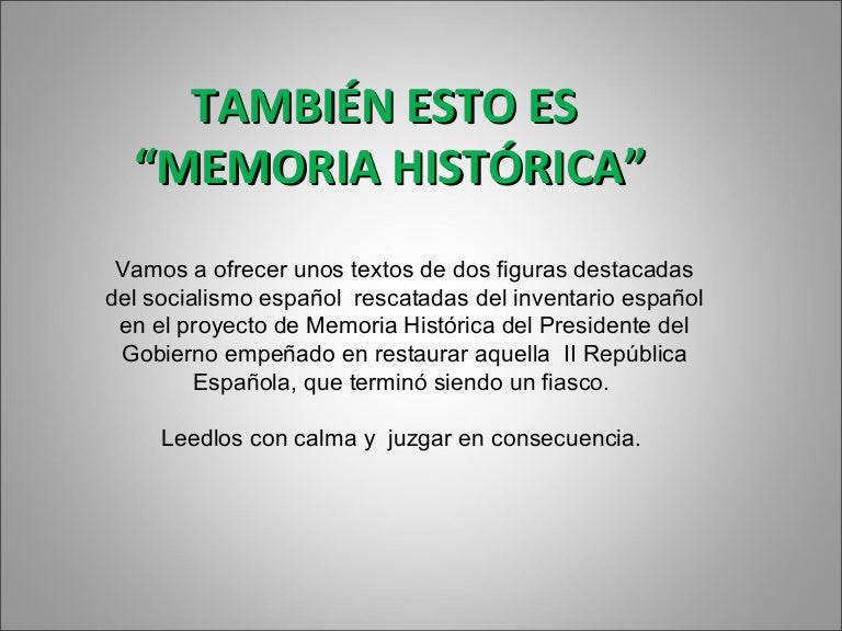Frases De Pablo Iglesias Y Largo Caballero