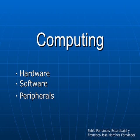 Pablo fernandezcomputing2