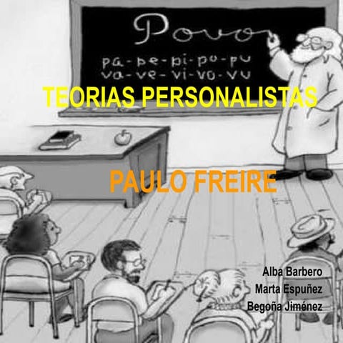Pablo Freire i la seva pedagogia