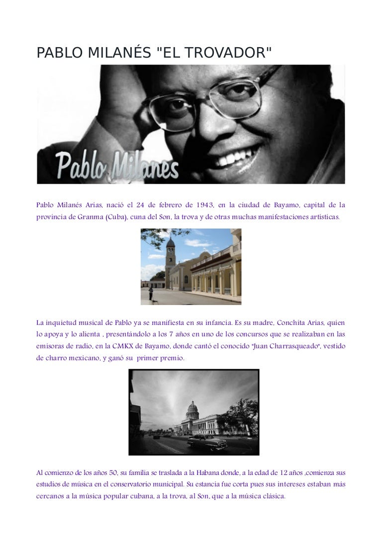 Pablo Milanes Def