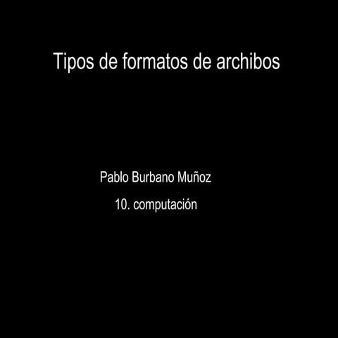 Pablo ormato de imagen