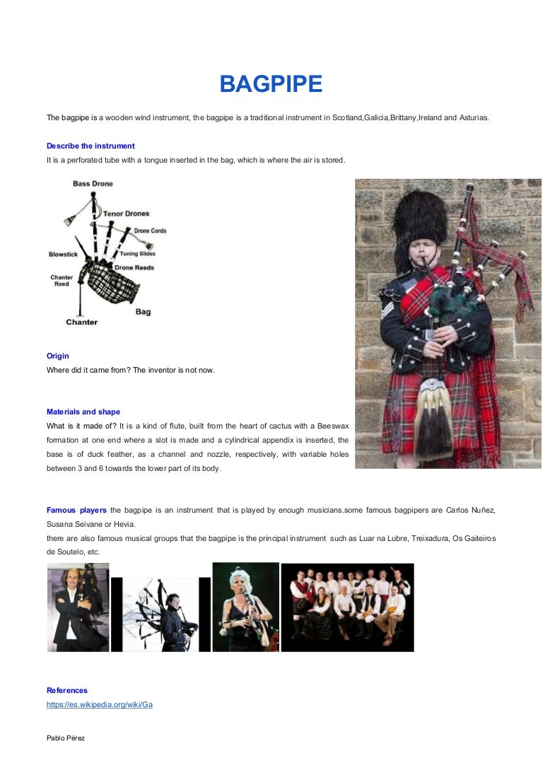 The bagpipe