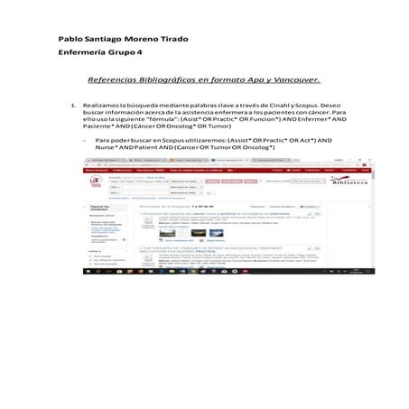 TAREA MENDELEY ENFERMERÍA