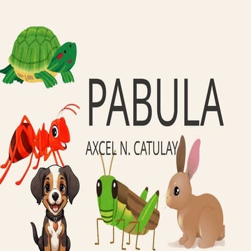 Pabula | PPTX