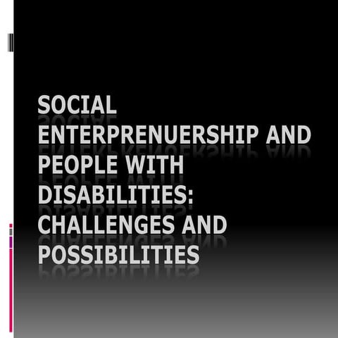 Recognizing PWD Productivity