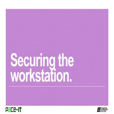 PACE-IT: Securing the Workstation