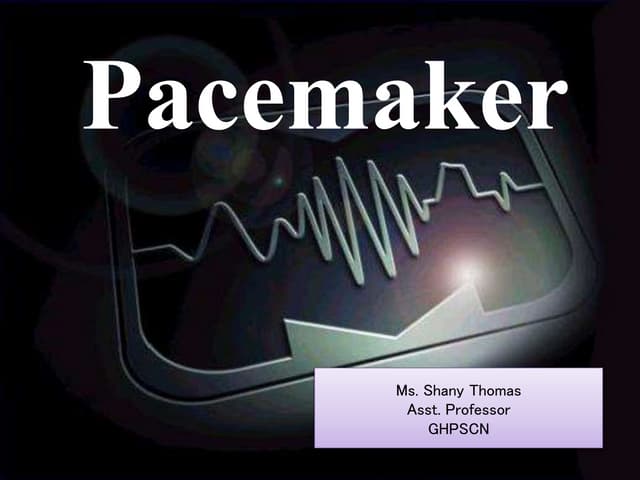 Transcutaneous pacing | PPTX