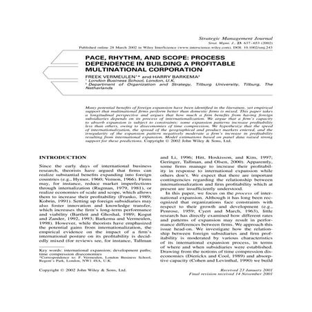 Eprg model | PDF