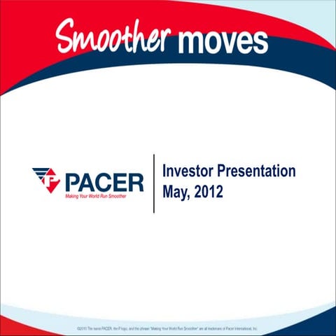 Pacer Investor Presentation