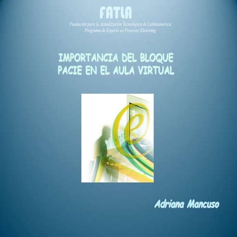 Estructura del Aula Virtual | PPTX