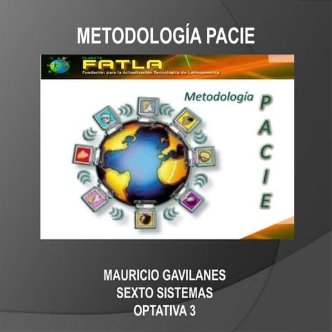 Estructura de las aulas virtuales según pacie | PDF
