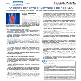 Paciente experto en artrosis de rod...