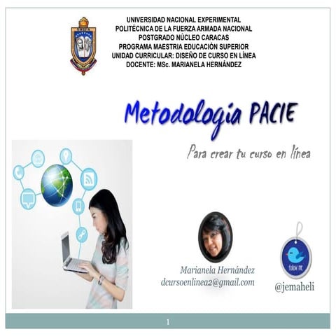 Pacie para la creación de cursos en linea (puro pacie)