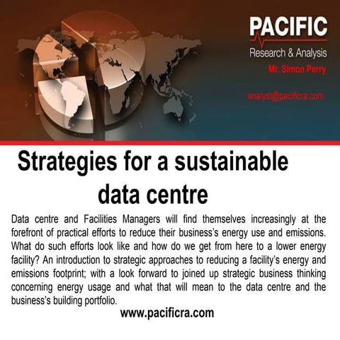 Data centre strategies in consideration of climate change