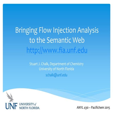 Bringing Flow injection Analysis to the Semantic Web