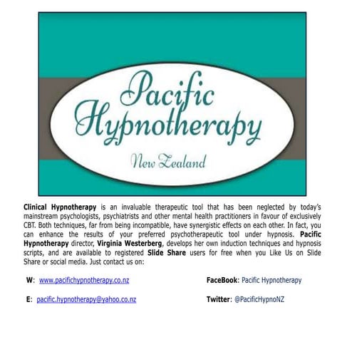 Pacific Hypnotherapy - Clinical Hypnosis