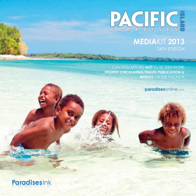 Pacific island paradises 2013