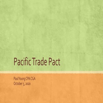 Perspectives on comprehensive and progressive agreement for trans ...