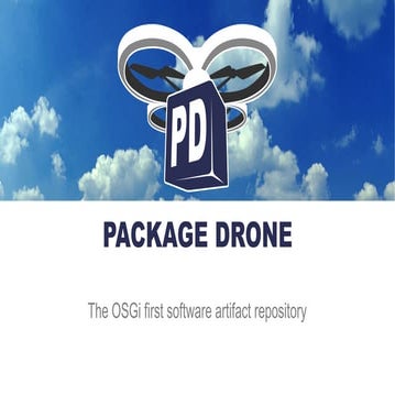 Package Drone @ Eclipse Demo Camp Munich 2015
