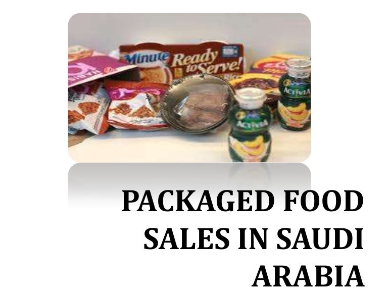 Packaged food sales in saudi arabia