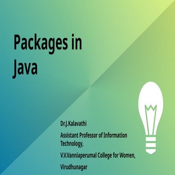Packages and subpackages in Java with example