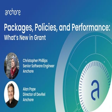 Packages, Policies, and Performance: What's New in Grant | PDF