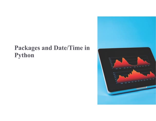 python-Packages and DateTime in Python.pptx