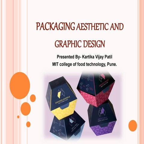 Packaging asthetic and graphic design/ labelling 