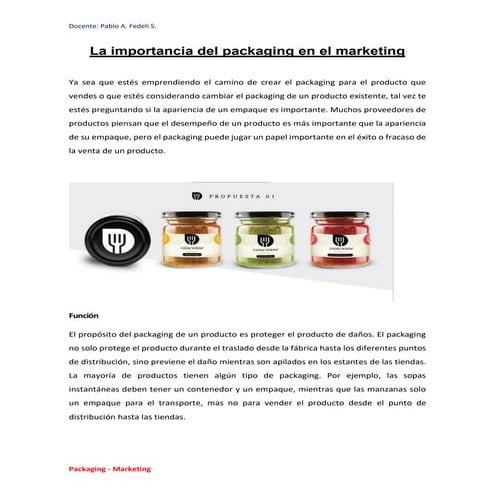 La construcción del packaging | PDF