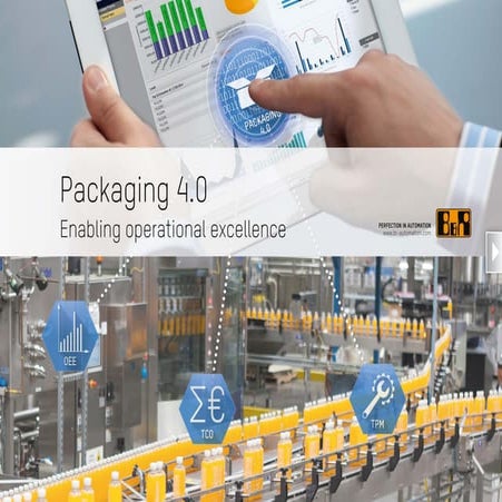 Industry 4.0 - Enabling operational excellence of packaging lines