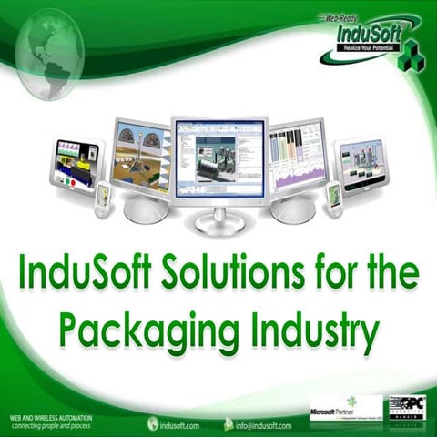 Packaging SCADA Webinar with InduSoft Web Studio