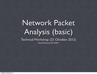 Packet analysis (Basic)