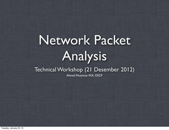 Network Packet Analysis