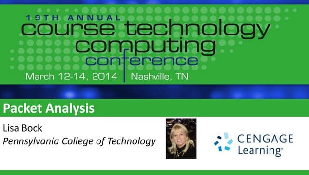 Packet Analysis - Course Technology Computing Conference