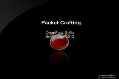 Packet crafting of2013