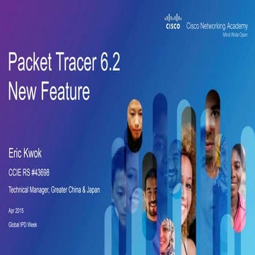 Packet tracer 6.2 new features
