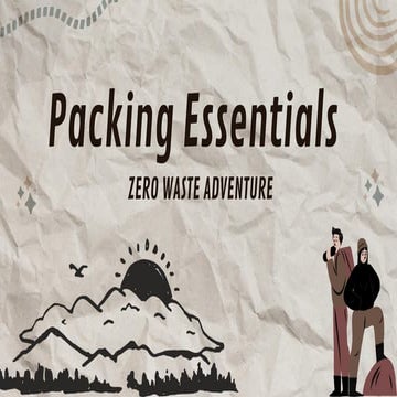 Packing Essentials Mega agar tidak tersesat di Gunung.pdf