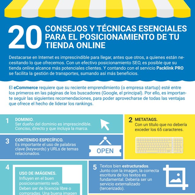 20 consejos y técnicas esenciales para el posicionamiento de tu tienda online