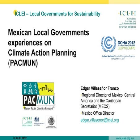 Pacmun doha iclei sideevent 061212