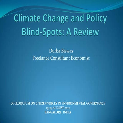 Environment Assessment of Bufferzone Management Plan | PPTX