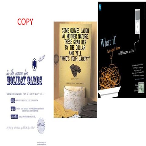 Positioning advertising copy testing