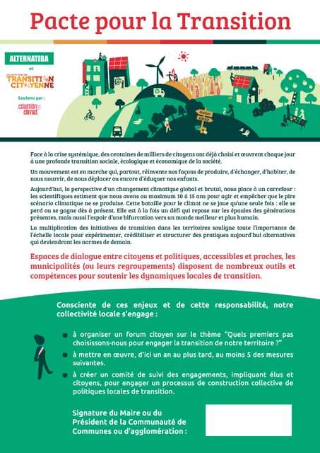 Pacte pour la transition