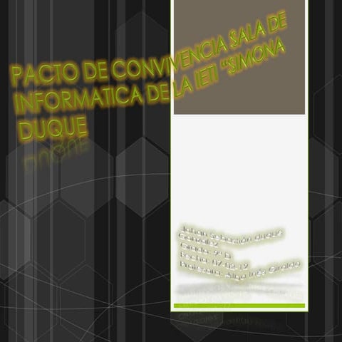 Pacto de convivencia