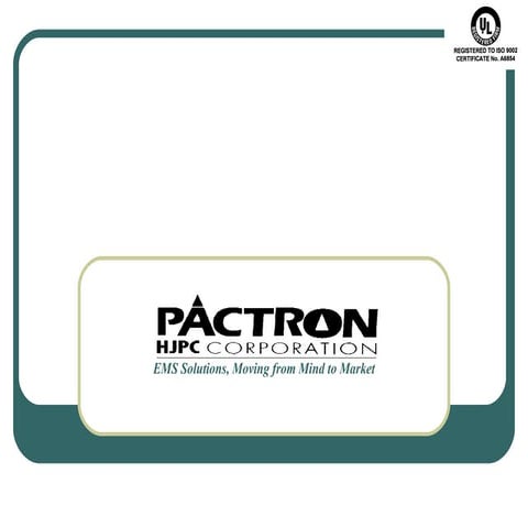 Pactron Ate Introduction
