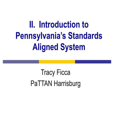Pa Curriculum Framework