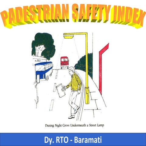 Padestrian Safety Index | PPT