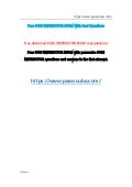 padi divemaster exam pdf