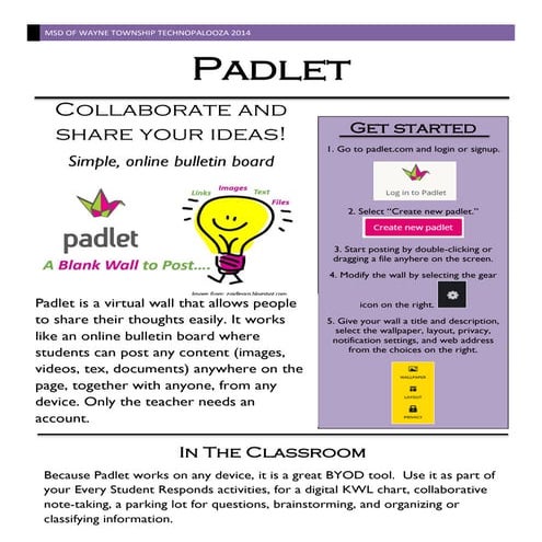 Padlet Overview