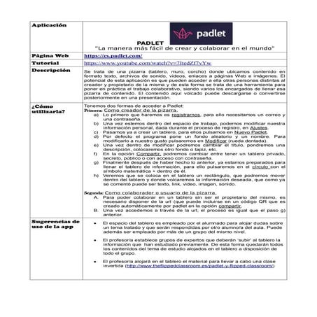 Tutorial de Padlet | PPTX
