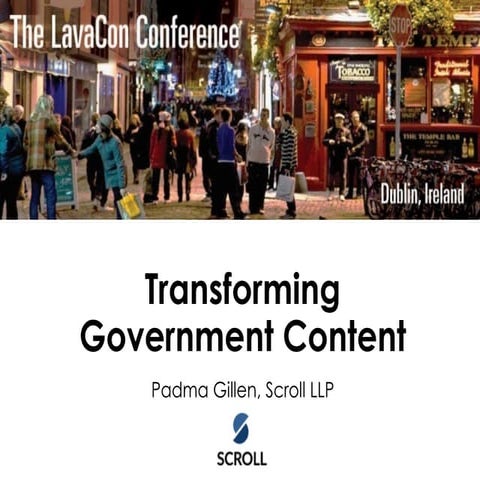 Transforming Government Content: How We Cut 90,000 Pages of Government Conten...